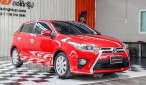 🔥ฟรีทุกค่าดำเนินการ🔥 Toyota YARIS 1.2 G ปี2017 รถเก๋ง 5 ประตู 